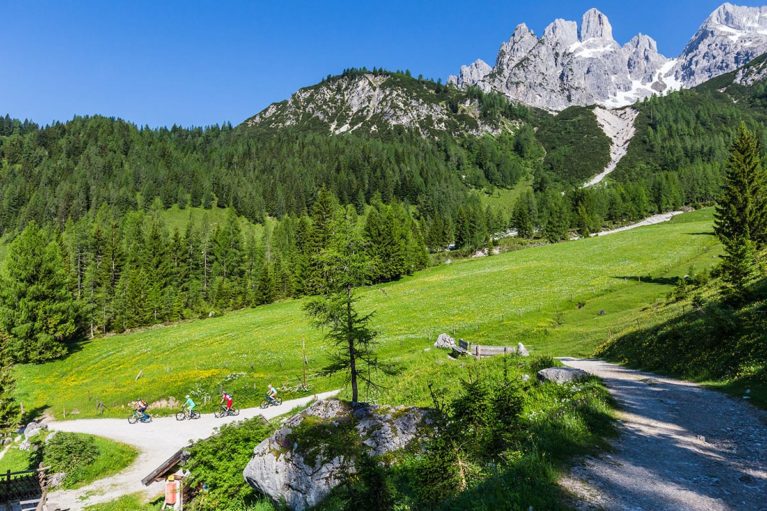 Biken Sommerurlaub Filzmoos Alpenjuwel