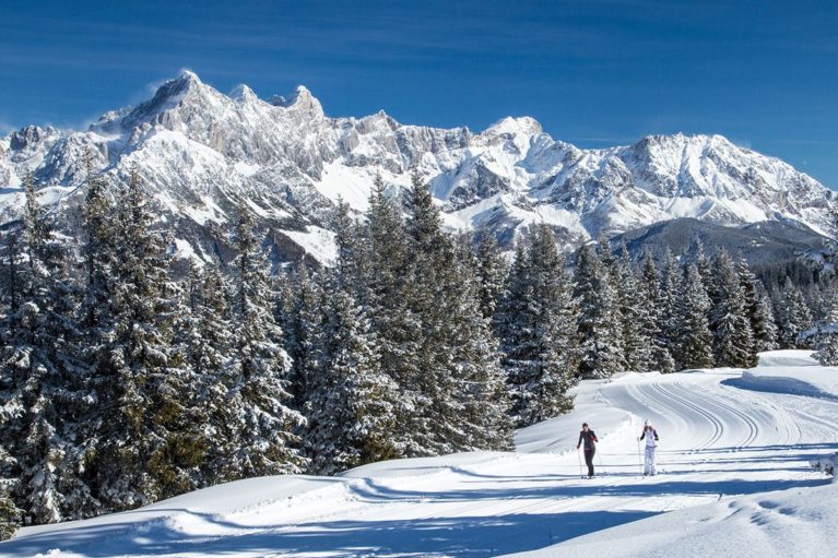 Langlaufen Winterurlaub Filzmoos Alpenjuwel