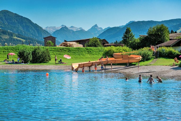 Schwimmen Sommerurlaub Filzmoos Alpenjuwel